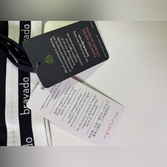 Lot of 2 NWT Bravado Designs Black Racerback Full Cup Nursing Bra S 32D-… - Picture 5 of 10